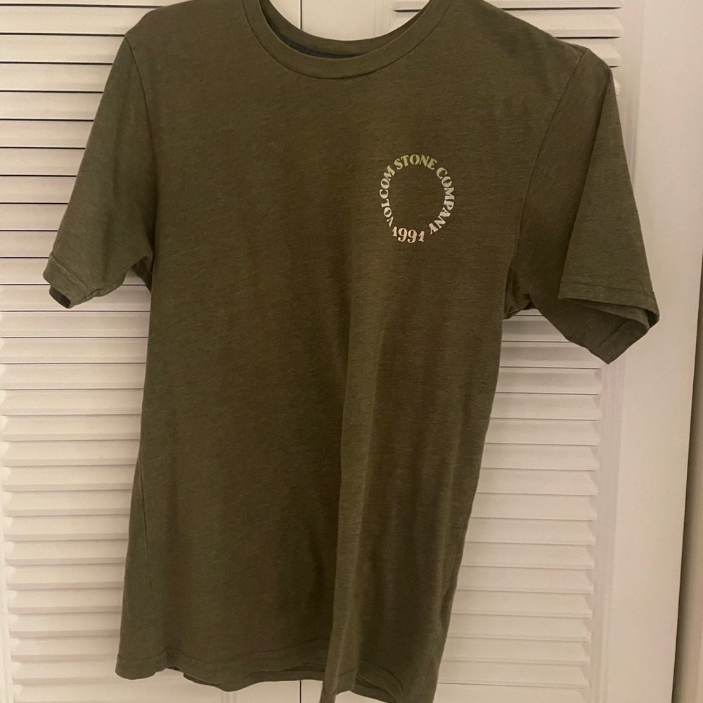 Olive green Volcom T shirt